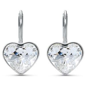 ISO- Swarovski Bella Drop Heart Earrings